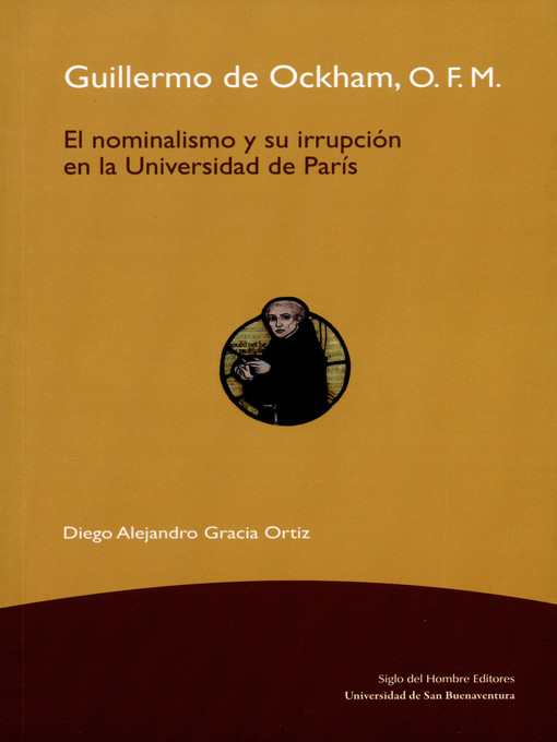 Title details for Guillermo de Ockham, O.F.M. by Diego Alejandro Gracia Ortiz - Wait list